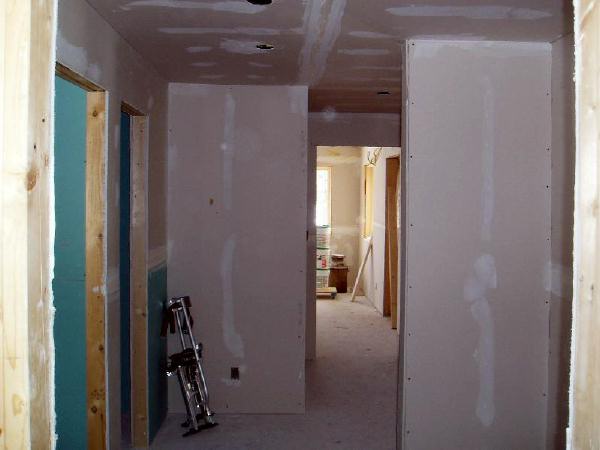 hallway towards master bedroom